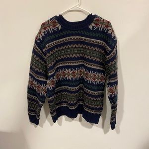 Gap Sweater Vintage Men’s Size Large Wool Heavyweight Pullover